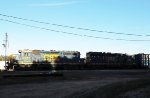 CSX 6091 & 6419 are likely yesterday's L617, tied up outside the yard office